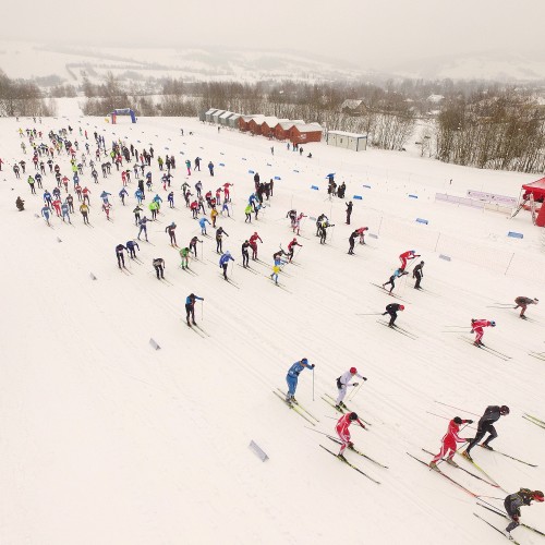 XXXI Bieszczadzki Bieg Lotników- dzień II (dron)